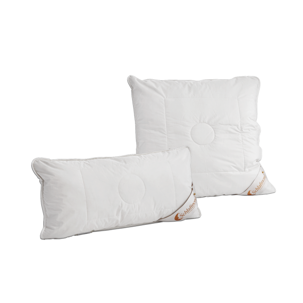 Schlafmond Kopfkissen Dreamline Natur ist Allegikergeeignet mit separat waschbarem Bezug und herausnehmbarem und individuell befüllbarem Innenkissen ausgestattet in den Größen 80x80 und 40x80