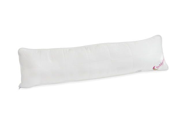 Ein Schlafmond Seitenschläferkissen oder Schwangerschaftskissen Allergikergeeignet waschbar bis 60 Grad mit Reissverschluss und separatem Innenkissen in der Größe 140x40